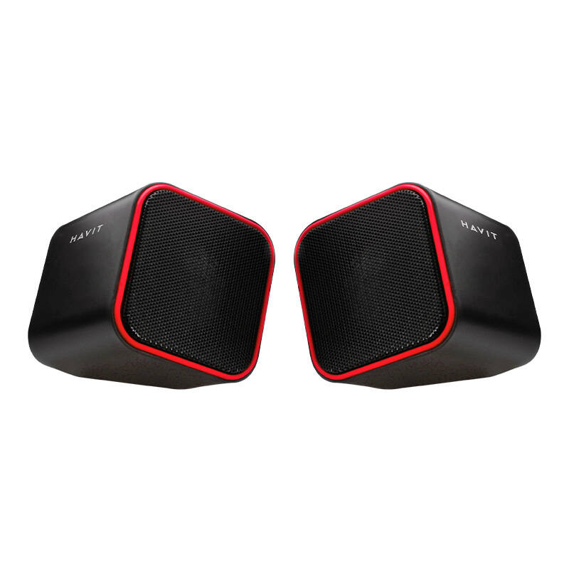 Havit HV-SK473-BR USB 2.0 speaker (Black-Red)