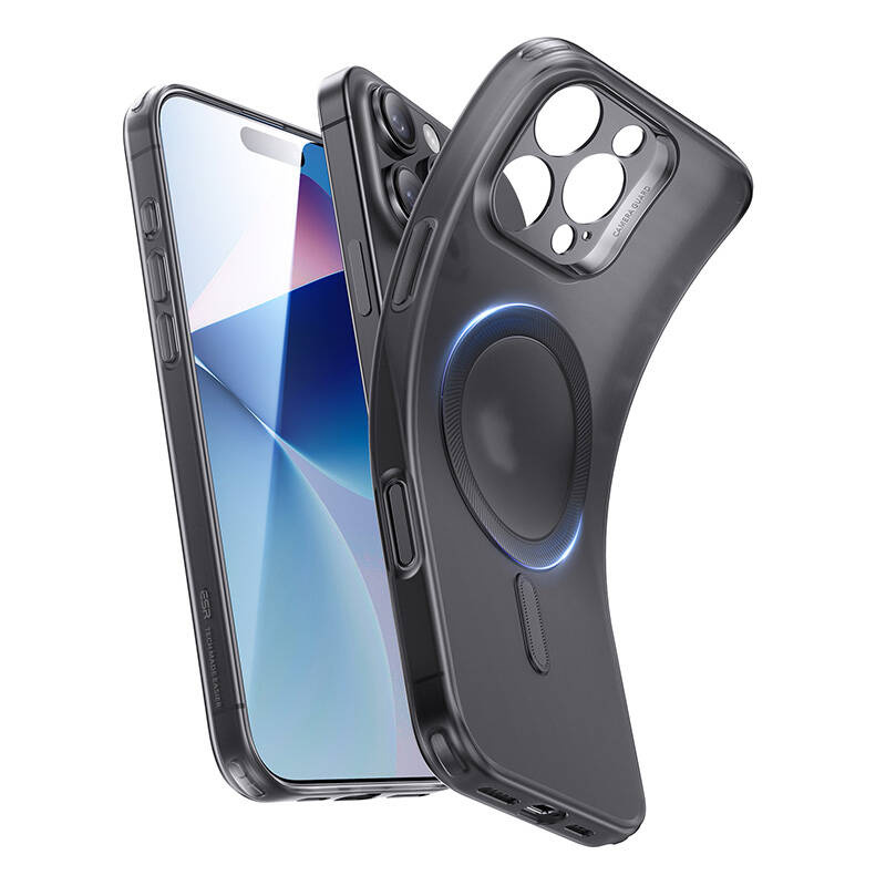Etui Zero Case (HaloLock) ESR do iPhone 16 Pro (czarne) Etui Zero Case (HaloLock) ESR do iPhone 16 Pro (czarne)