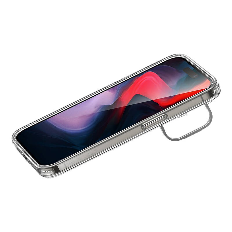 Case ESR Classic Hybrid with Kickstand for iPhone 15 Pro, Magsafe (clear) Case ESR Classic Hybrid with Kickstand for iPhone 15 Pro, Magsafe (clear)