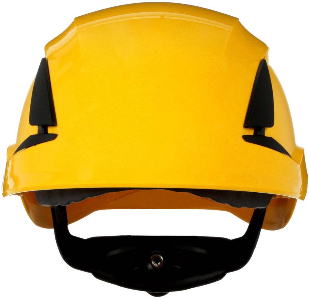 3M SecureFit X5502V-CE-4 védősisak UV érzékelővel, sárga