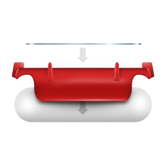 MOB ZAGG InvisibleShield Glass XTR4 E Apple Watch Ultra 2 / Ultra(49mm)  Titanium kijelzővédő fólia