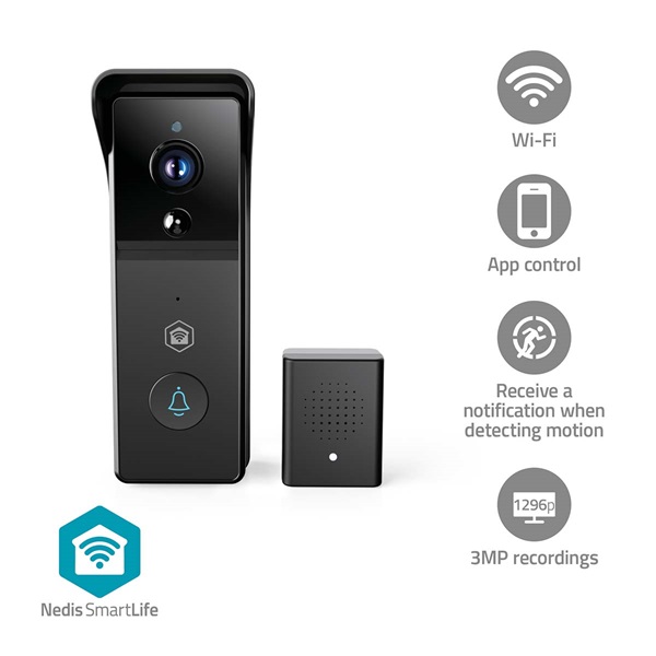 Nedis SmartLife Video Doorbell IP video kaputelefon