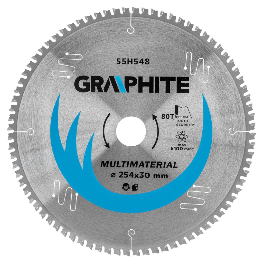 Graphite körfűrészlap átmérő: 254mm (55H548)