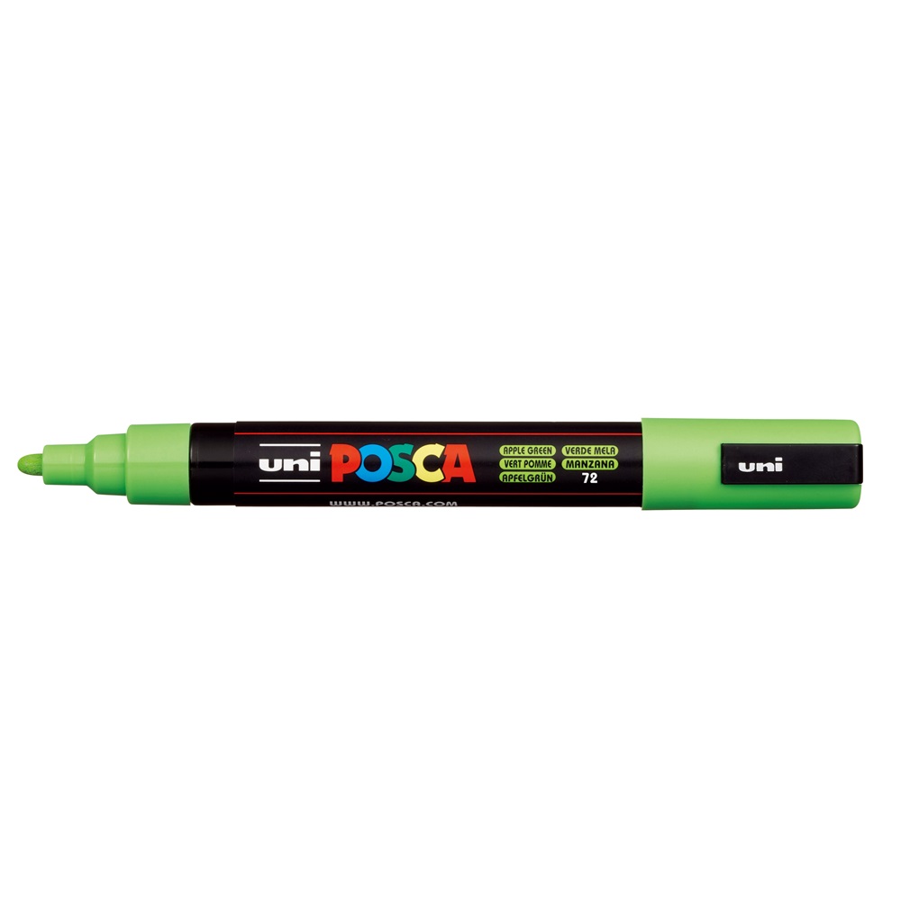 Uni Dekormarker 1,8-2,5mm,  Posca PC-5M almazöld (2UPC5MALMAZOLD)