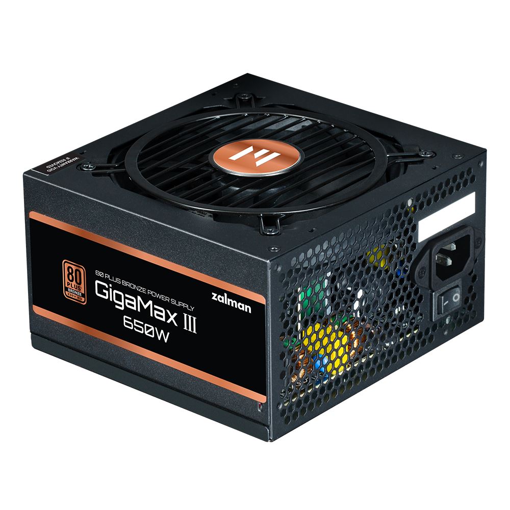 Zalman ZM650-GV3 GigaMax III 650W tápegység Zalman ZM650-GV3 GigaMax III 650W tápegység