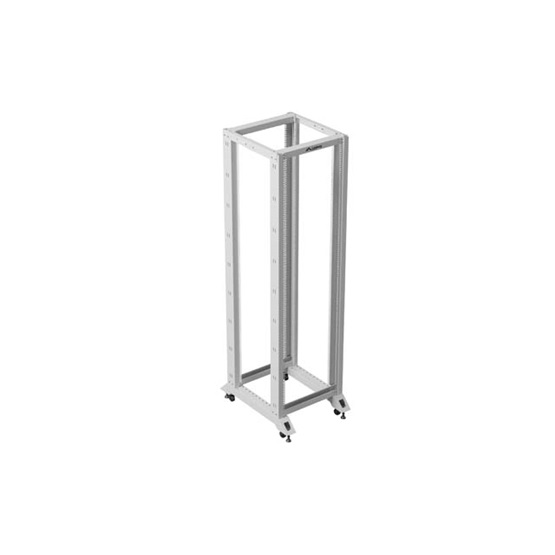 Lanberg 19" 42U 600x800 szabadon álló rack keret Szürke
