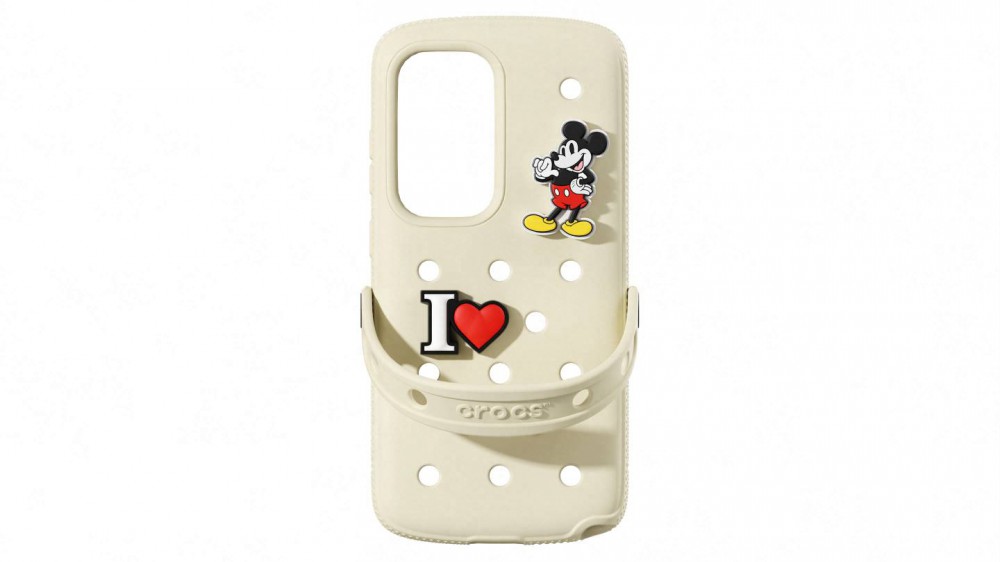 Samsung S25 Ultra Crocs ütésálló tok, Fehér