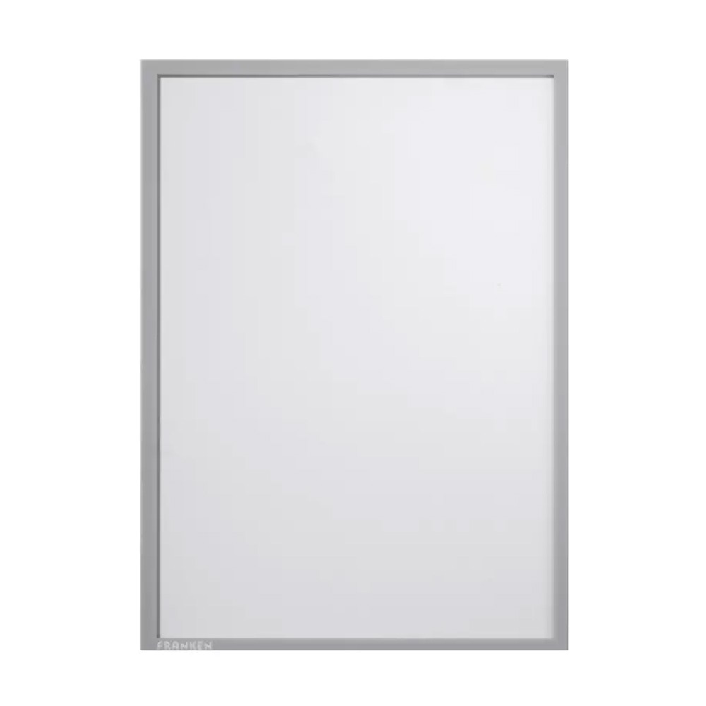 Franken Infókeret A3, mágneses  szürke (ITSA3M 12)