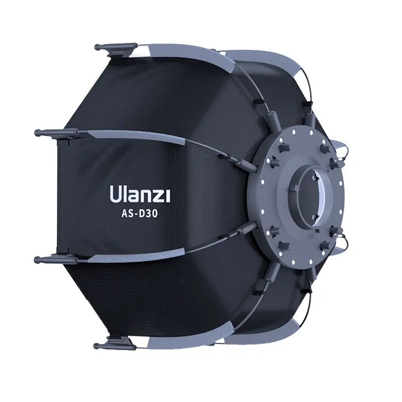 Ulanzi AS-D30 30cm-es nyitható octobox, mini Bowens csatlakozás Ulanzi AS-D30 30cm-es nyitható octobox, mini Bowens csatlakozás