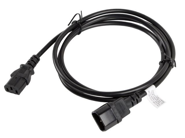 Lanberg hálózati kábel hosszabbító IEC 320 C13 --> C14 VDE 1.8m (CA-C13E-11CC-0018-BK) Lanberg hálózati kábel hosszabbító IEC 320 C13 --> C14 VDE 1.8m (CA-C13E-11CC-0018-BK)