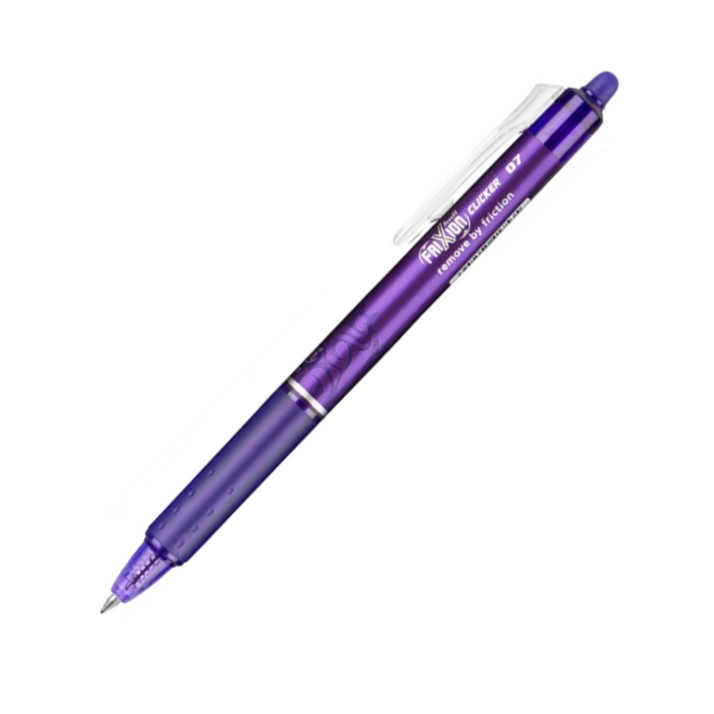 PILOT Rollertoll 0,7mm, törölhető  Frixion Clicker, írásszín lila (BLRT-FR7-V)