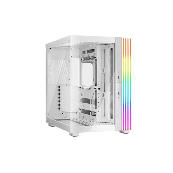 Be Quiet! LIGHT BASE 600 DX White  ATX  edzett üveg oldallap Számítógépház  Fehér 