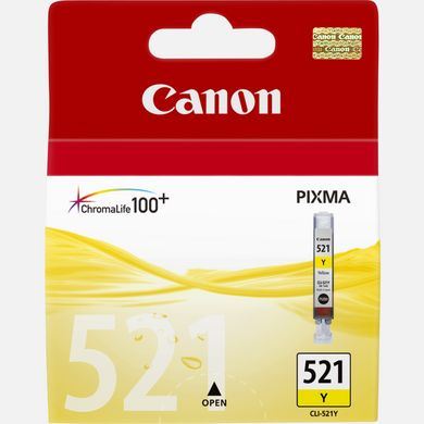 Canon CLI-521Y sárga tintapatron (2936B001) Canon CLI-521Y sárga tintapatron (2936B001)