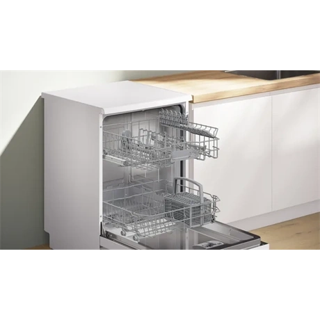 Bosch SMS25AW10F fehér, szabadonálló, programok száma:5, 12 terítékes mosogatógép