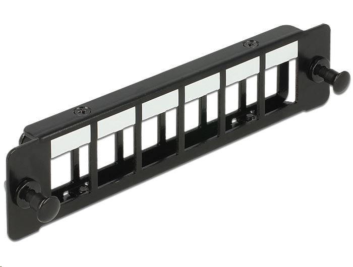 Delock 6 portos Keystone rögzítőpanel (86274)