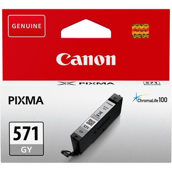 Canon CLI-571GY tintapatron szürke (0389C001) Canon CLI-571GY tintapatron szürke (0389C001)