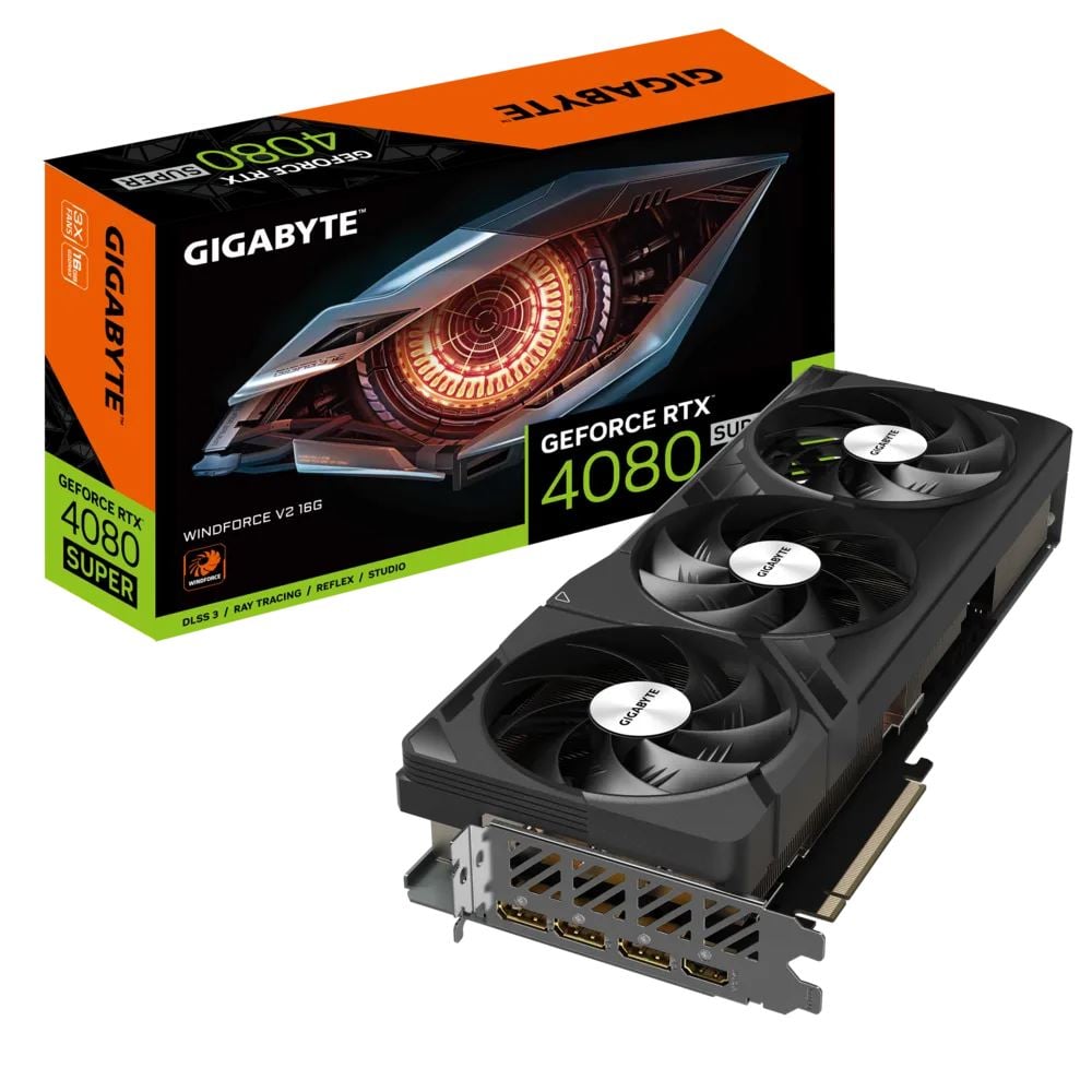 Gigabyte GeForce RTX 4080 SUPER 16GB WINDFORCE V2 16G videokártya