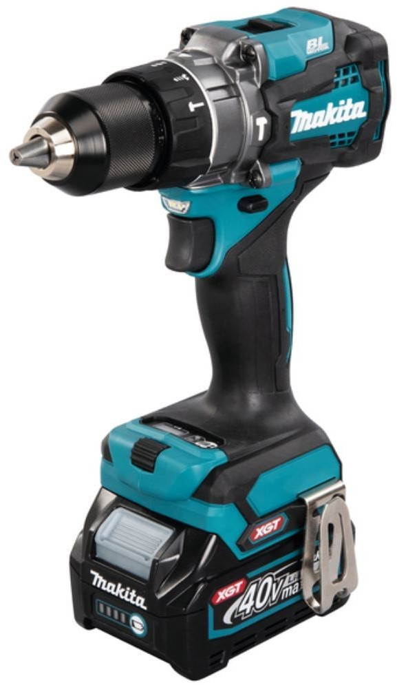 Makita Akkus ütvefúró (HP001GD201) XGT, 40V (kék/fekete, 2x Li-Ion XGT akkumulátor 2,5Ah, MAKPAC)