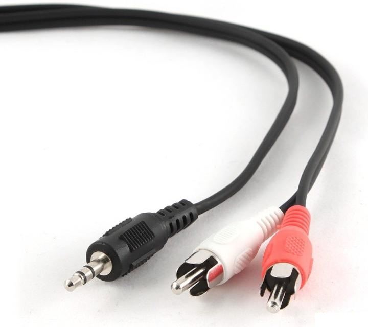 Gembird Cablexpert audio kábel Jack 3,5mm Male --> 2x RCA (CINCH) Male 20cm (CCA-458/0.2) Gembird Cablexpert audio kábel Jack 3,5mm Male --> 2x RCA (CINCH) Male 20cm (CCA-458/0.2)