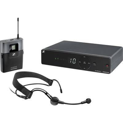 Headset Vezeték nélküli mikrofon készlet Sennheiser XSW 1-ME3-E Átviteli mód:Rádiójel vezérlésű