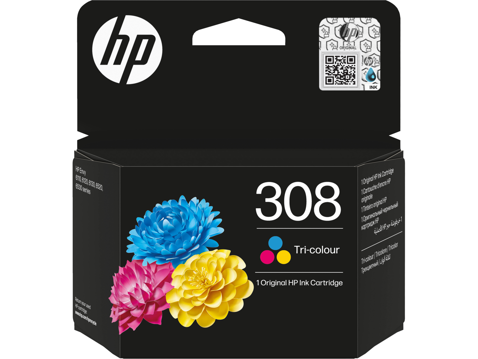 HP 7FP20UE Tintapatron Color 120 oldal kapacitás No.308 Eredeti