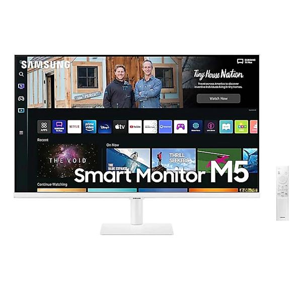 32" Samsung Smart M5 LCD monitor fehér (LS32BM501EUXEN)
