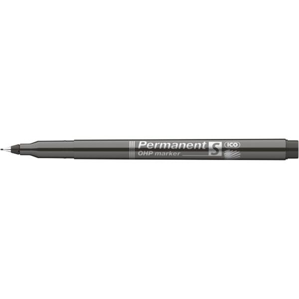 ICO OHP S 0,3mm fekete permanent marker