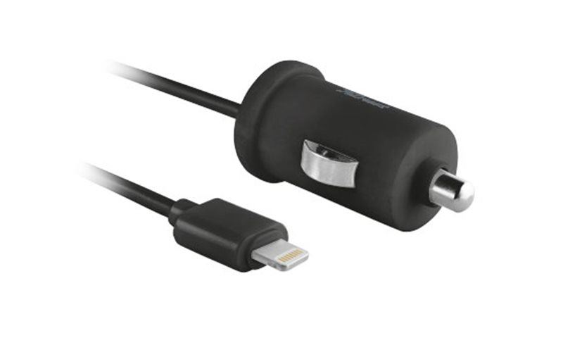 Trust szivargyújtó adapter Lightning kimenet 12W fekete (19161) Trust szivargyújtó adapter Lightning kimenet 12W fekete (19161)
