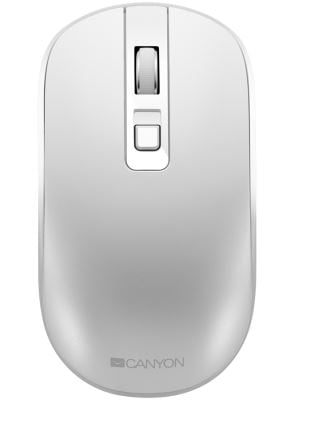 Canyon CNS-CMSW18PW_EU  vezeték nélküli tölthető optikai egér fehér 