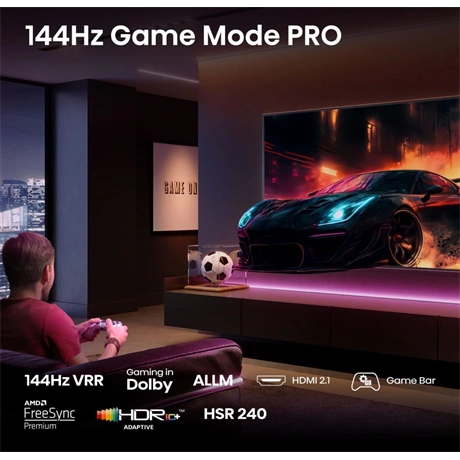 Hisense 85" 85E7QPRO 4K UHD Smart Gamer QLED TV