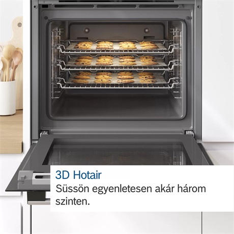 Bosch HBG539EB0 SÜTŐ ELEKTROMOS BEÉPÍTHETŐ GŐZ FUNKCIÓVAL Bosch HBG539EB0 SÜTŐ ELEKTROMOS BEÉPÍTHETŐ GŐZ FUNKCIÓVAL