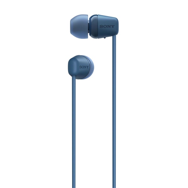 Sony WI-C100 Bluetooth mikrofonos fülhallgató kék (WIC100L.CE7)