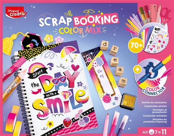 MAPED CREATIV Scrapbooking Color Mix Kreatív scrapbooking készlet  70 darabos
