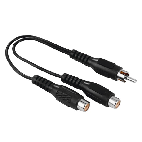 HAMA 205183 FIC RCA Y-adapter 1dugó-2alj HAMA 205183 FIC RCA Y-adapter 1dugó-2alj