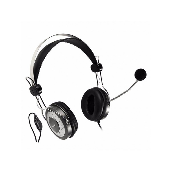 Genius HS-04SU jack mikrofonos PC ezüst headset Genius HS-04SU jack mikrofonos PC ezüst headset