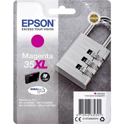 Epson Tinta T3593, 35XL Eredeti Bíbor C13T35934010
