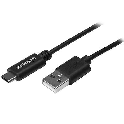 Startech.com USB-A - USB Type-C adat- és töltőkábel 0.5m fekete (USB2AC50CM) Startech.com USB-A - USB Type-C adat- és töltőkábel 0.5m fekete (USB2AC50CM)