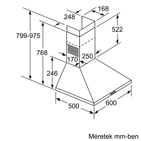 Bosch DWP64BC60 PÁRAELSZÍVÓ KÜRTŐS