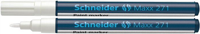 SCHNEIDER "Maxx 271" lakk marker 1-2mm fehér (TSC271FE)