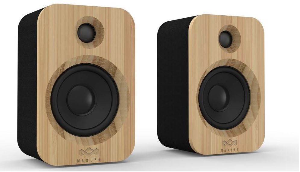 Marley EM-JA019-SB Get Together Duo Bluetooth hangszóró fekete-bambusz