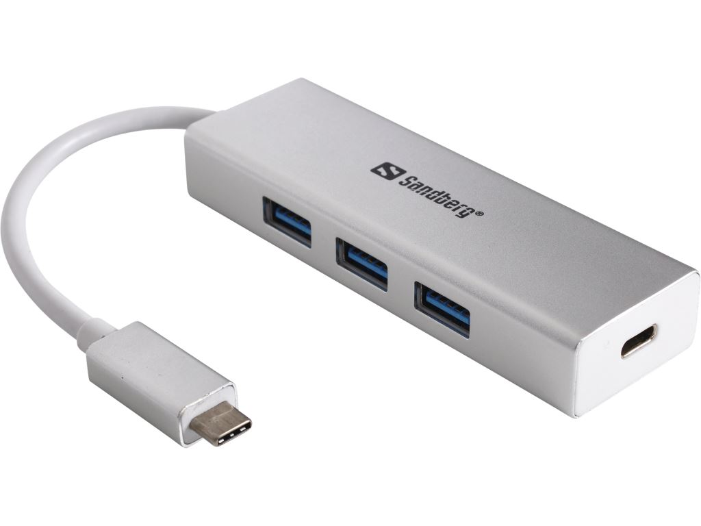 Sandberg USB-C - 3 x USB 3.0 átalakító (136-03) Sandberg USB-C - 3 x USB 3.0 átalakító (136-03)