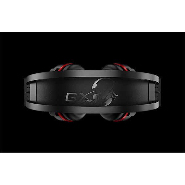 Genius HS-G710V USB gamer headset fekete-piros (31710014400)