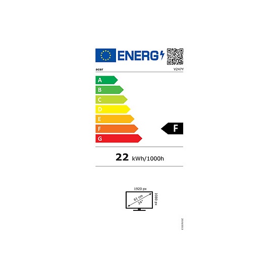 Acer 23,8" Vero V247YEbmipxv ZeroFrame monitor