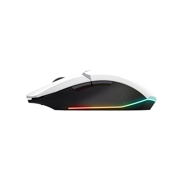Trust 25069 GXT110W Felox vezeték nélküli fehér gamer egér Trust 25069 GXT110W Felox vezeték nélküli fehér gamer egér
