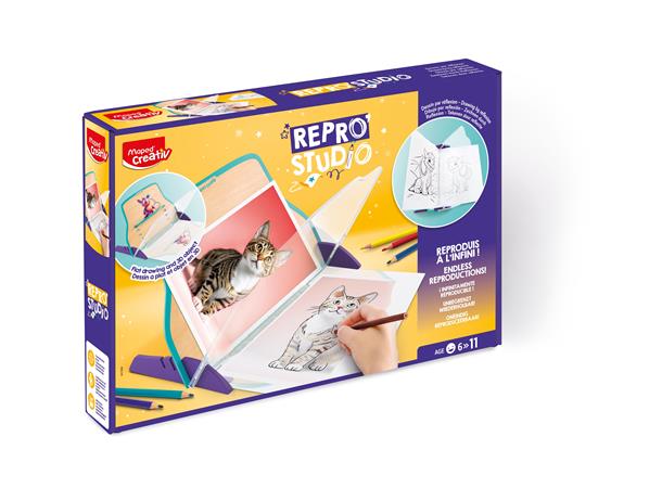 MAPED CREATIV Repro Studio Kreatív rajzkészlet, tükörkép technika
