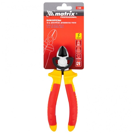 Mtx 175069 SZIGETELT CSÍPŐFOGÓ  160MM