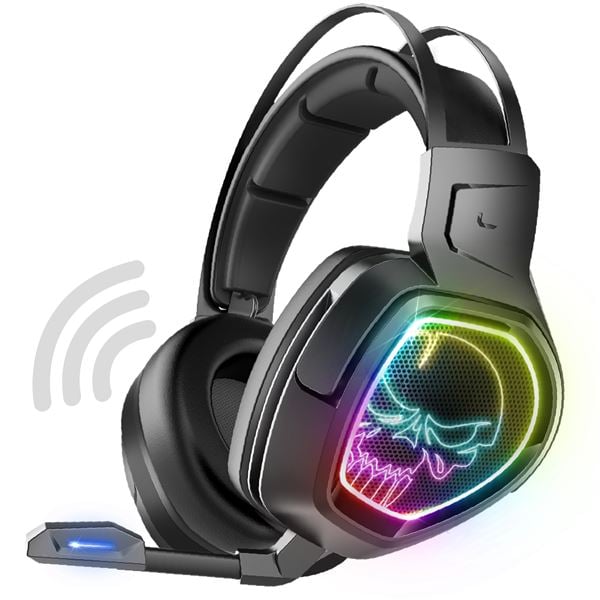 Spirit of Gamer XPERT-H1300 vezeték nélküli mikrofonos fejhallgató fekete (MIC-XH1300)