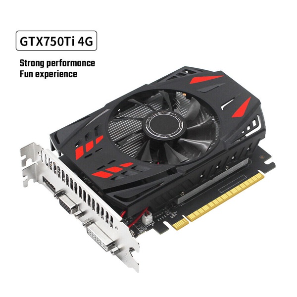BLACKBIRD PCI-Ex16x nVIDIA GT 750Ti 4GB DDR5 Videokártya 