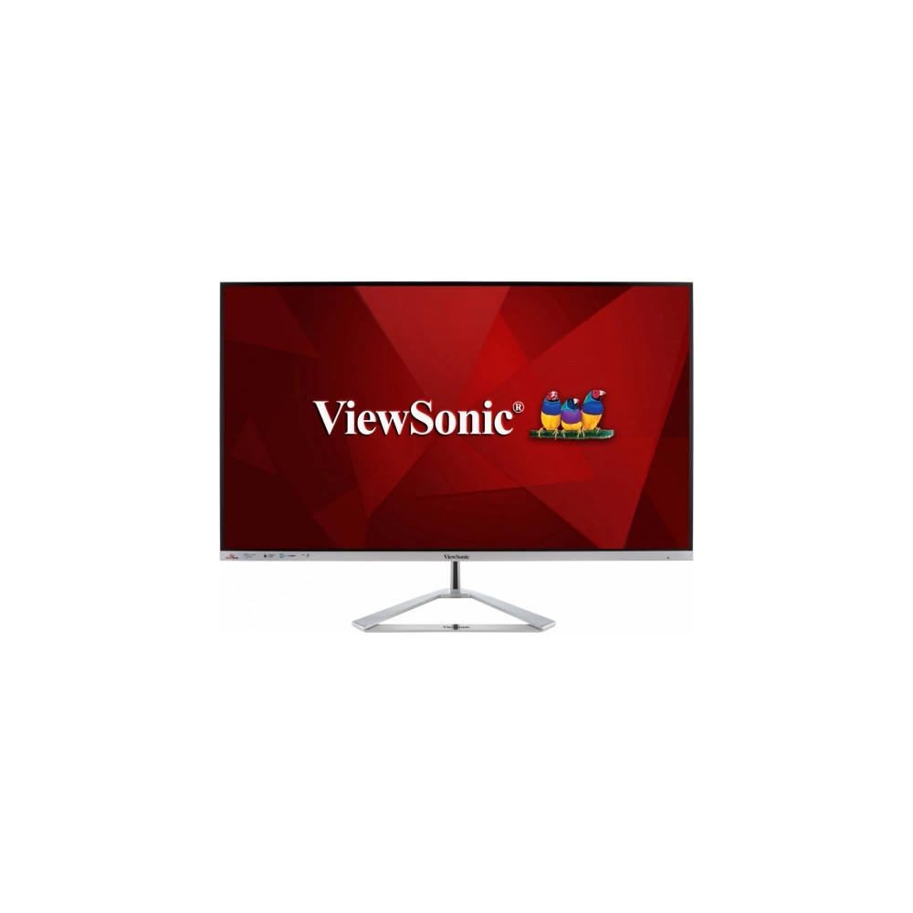 ViewSonic 32" VX3276-MHD-3 Monitor - 1920x1080, Full HD, LED, IPS, 75Hz, 4ms, Hangszóró, FreeSync, Ezüst