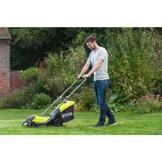 Ryobi  OLM1833B 18V One Plus™ 33 cm vágási szélességgel akkumulátor és töltő nélkül  fűnyíró 